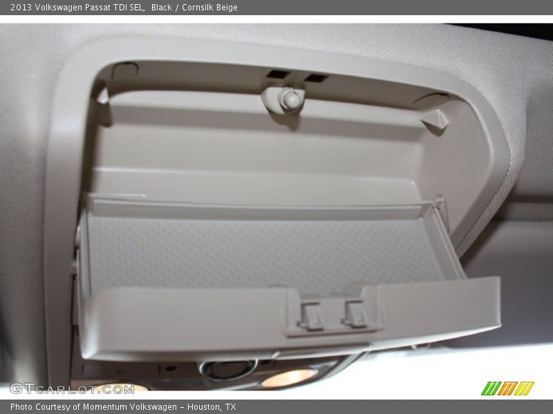 Black / Cornsilk Beige 2013 Volkswagen Passat TDI SEL