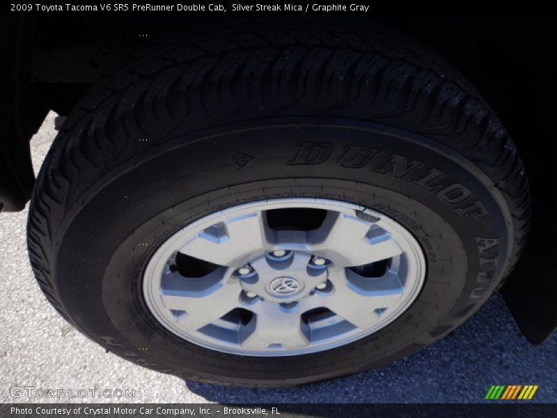 Silver Streak Mica / Graphite Gray 2009 Toyota Tacoma V6 SR5 PreRunner Double Cab