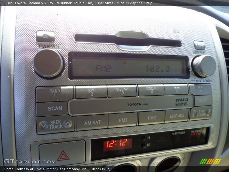 Silver Streak Mica / Graphite Gray 2009 Toyota Tacoma V6 SR5 PreRunner Double Cab