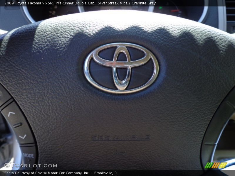 Silver Streak Mica / Graphite Gray 2009 Toyota Tacoma V6 SR5 PreRunner Double Cab