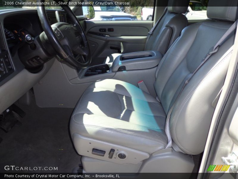 Silver Birch Metallic / Gray/Dark Charcoal 2006 Chevrolet Avalanche LT