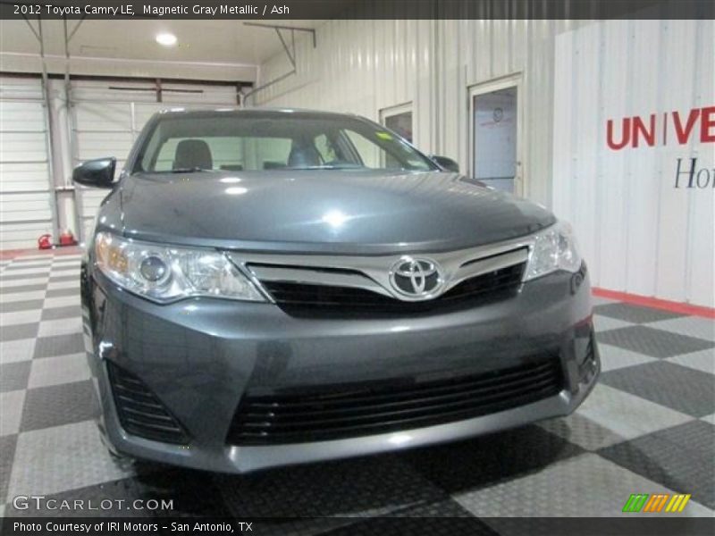 Magnetic Gray Metallic / Ash 2012 Toyota Camry LE