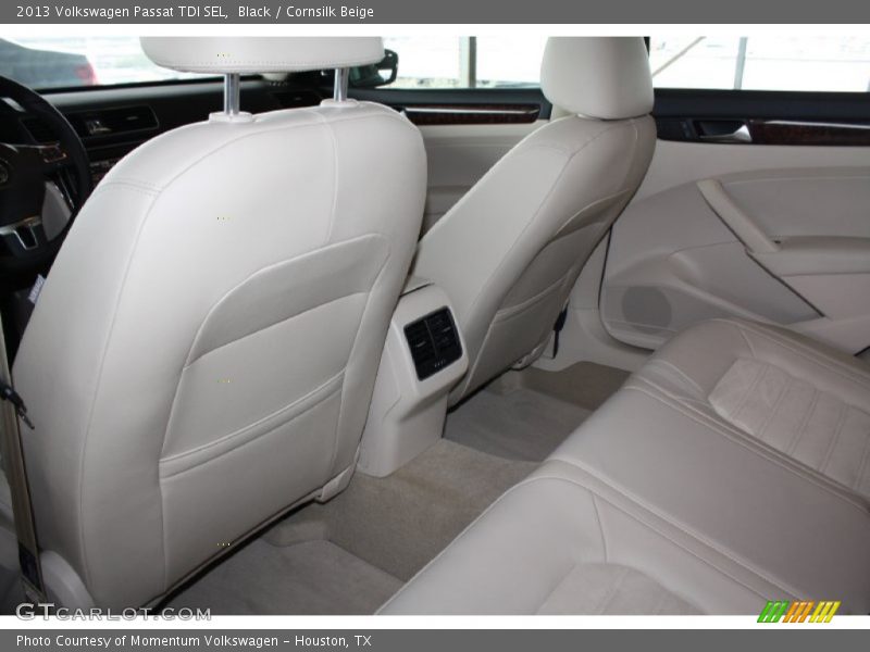 Black / Cornsilk Beige 2013 Volkswagen Passat TDI SEL