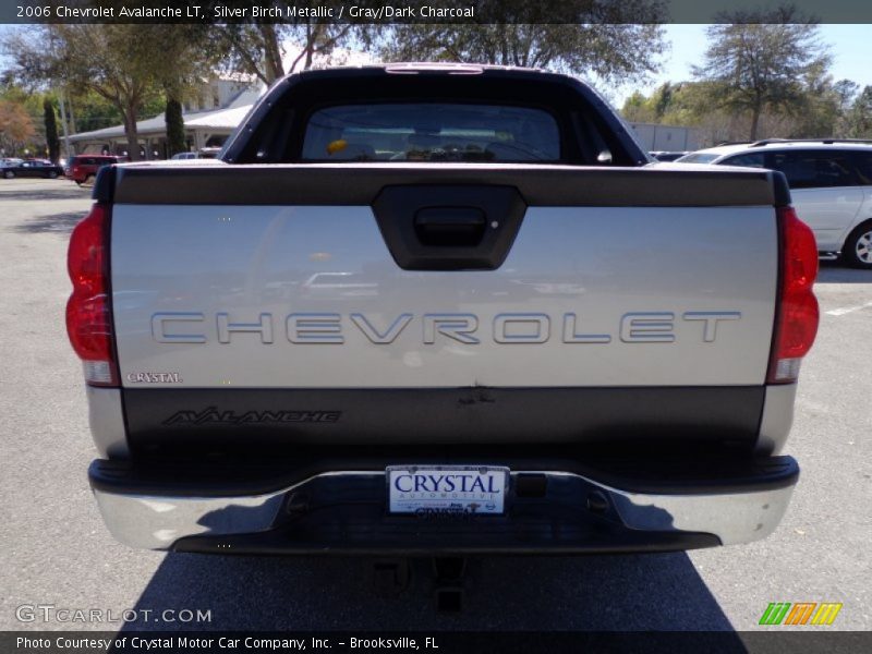 Silver Birch Metallic / Gray/Dark Charcoal 2006 Chevrolet Avalanche LT