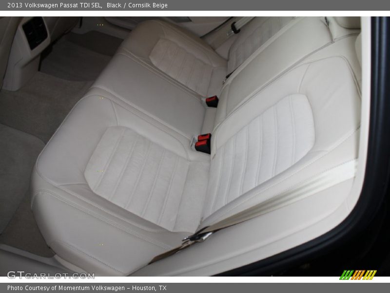 Black / Cornsilk Beige 2013 Volkswagen Passat TDI SEL