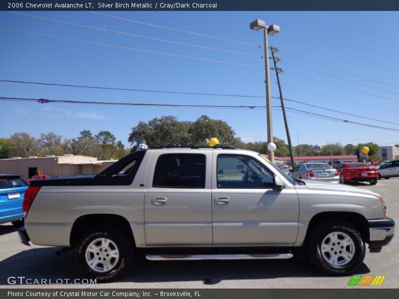 Silver Birch Metallic / Gray/Dark Charcoal 2006 Chevrolet Avalanche LT