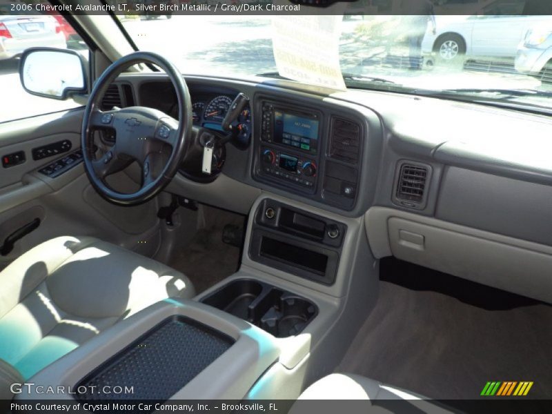 Silver Birch Metallic / Gray/Dark Charcoal 2006 Chevrolet Avalanche LT