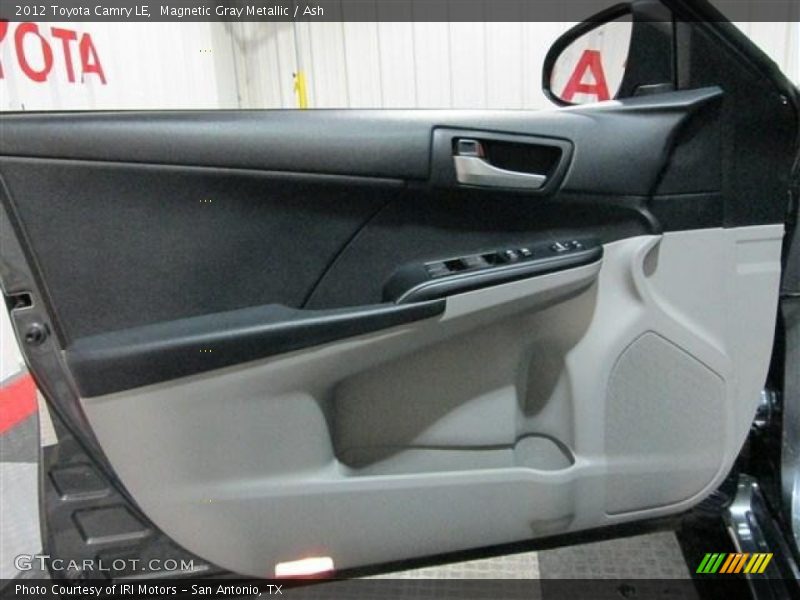 Magnetic Gray Metallic / Ash 2012 Toyota Camry LE