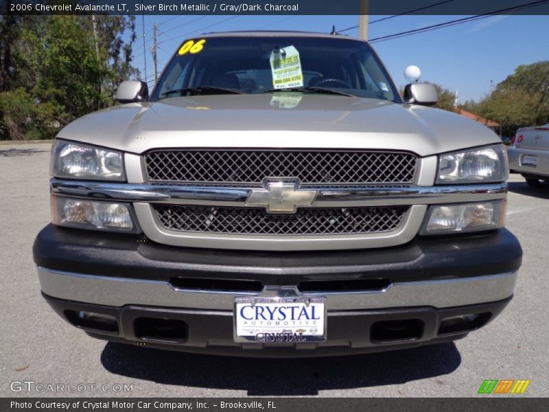 Silver Birch Metallic / Gray/Dark Charcoal 2006 Chevrolet Avalanche LT