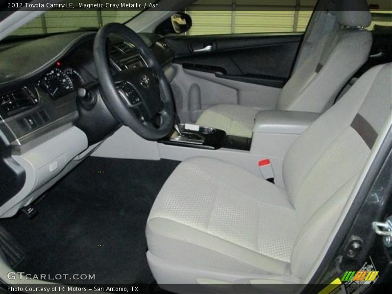 Magnetic Gray Metallic / Ash 2012 Toyota Camry LE