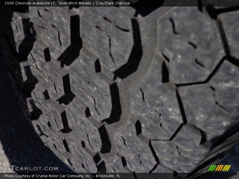 Silver Birch Metallic / Gray/Dark Charcoal 2006 Chevrolet Avalanche LT