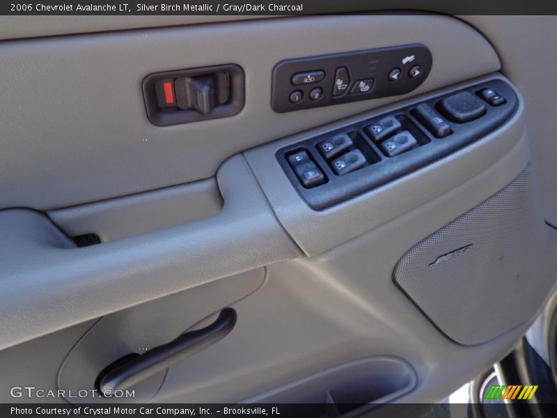 Silver Birch Metallic / Gray/Dark Charcoal 2006 Chevrolet Avalanche LT