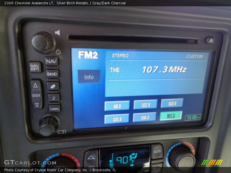 Silver Birch Metallic / Gray/Dark Charcoal 2006 Chevrolet Avalanche LT