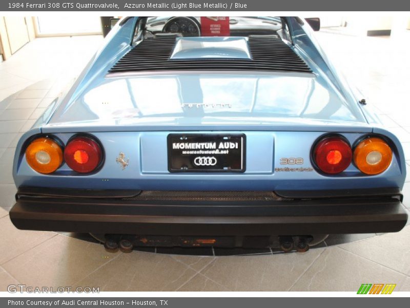 Azzuro Metallic (Light Blue Metallic) / Blue 1984 Ferrari 308 GTS Quattrovalvole