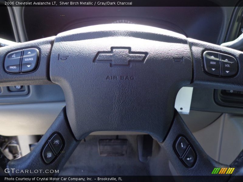 Silver Birch Metallic / Gray/Dark Charcoal 2006 Chevrolet Avalanche LT
