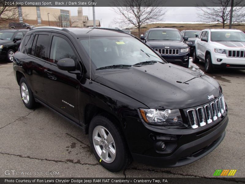 Black / Dark Slate Gray 2014 Jeep Compass Sport