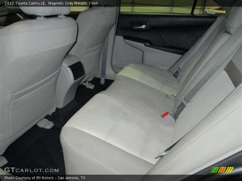 Magnetic Gray Metallic / Ash 2012 Toyota Camry LE
