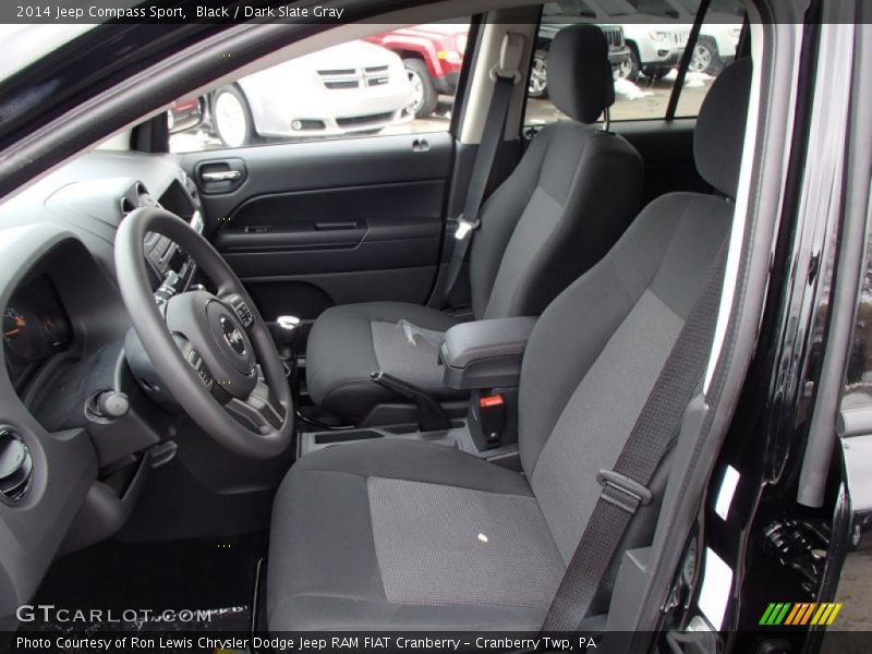 Front Seat of 2014 Compass Sport