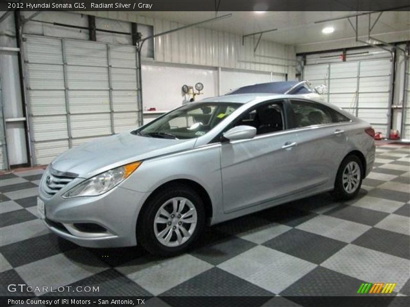 Radiant Silver / Gray 2012 Hyundai Sonata GLS