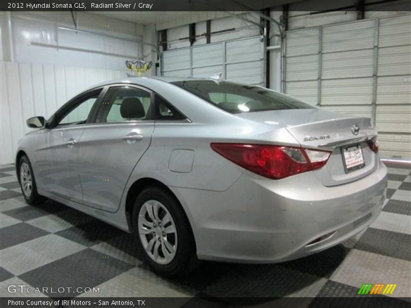 Radiant Silver / Gray 2012 Hyundai Sonata GLS
