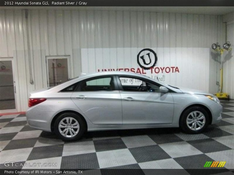 Radiant Silver / Gray 2012 Hyundai Sonata GLS