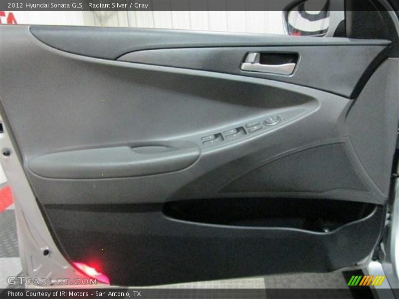 Radiant Silver / Gray 2012 Hyundai Sonata GLS