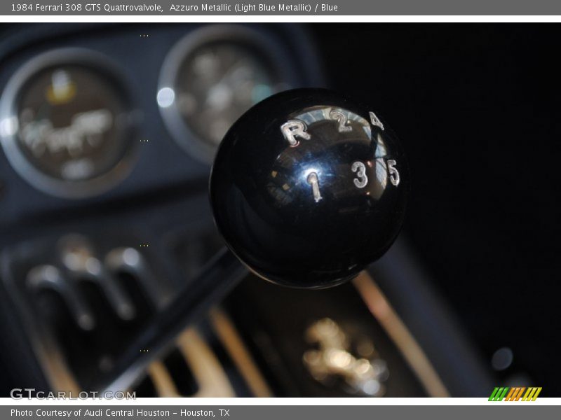  1984 308 GTS Quattrovalvole 5 Speed Manual Shifter