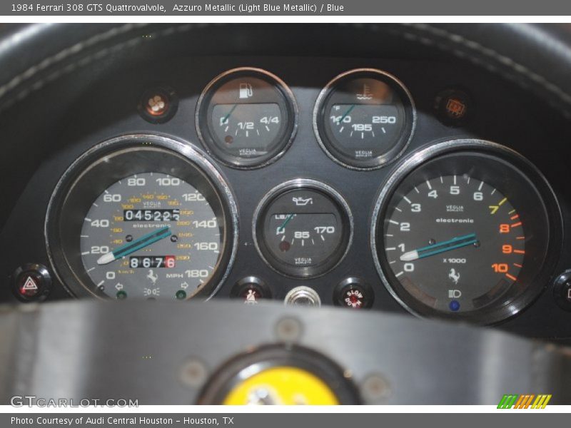  1984 308 GTS Quattrovalvole GTS Quattrovalvole Gauges