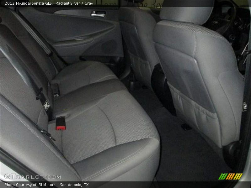 Radiant Silver / Gray 2012 Hyundai Sonata GLS