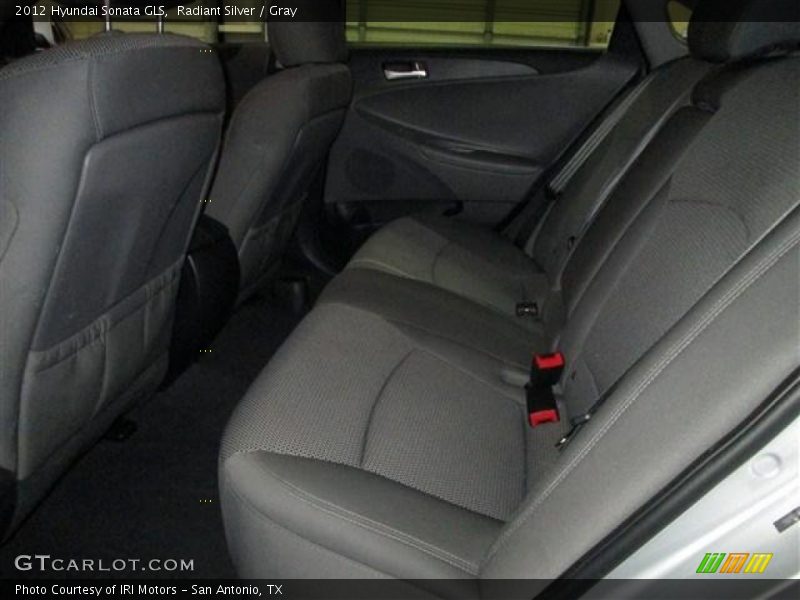 Radiant Silver / Gray 2012 Hyundai Sonata GLS