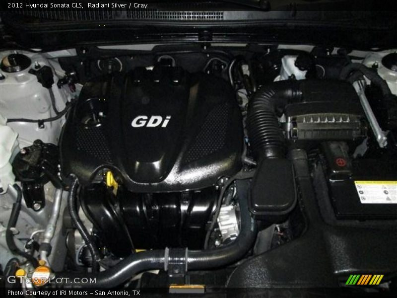 Radiant Silver / Gray 2012 Hyundai Sonata GLS
