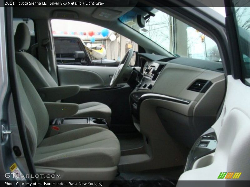 Silver Sky Metallic / Light Gray 2011 Toyota Sienna LE