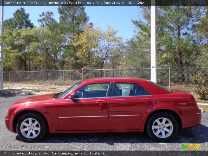 Inferno Red Crystal Pearlcoat / Dark Slate Gray/Light Slate Gray 2007 Chrysler 300 Touring