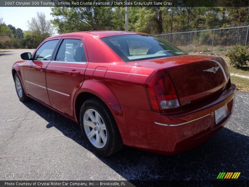 Inferno Red Crystal Pearlcoat / Dark Slate Gray/Light Slate Gray 2007 Chrysler 300 Touring
