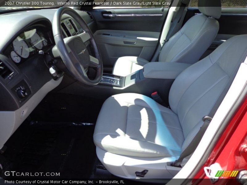 Inferno Red Crystal Pearlcoat / Dark Slate Gray/Light Slate Gray 2007 Chrysler 300 Touring