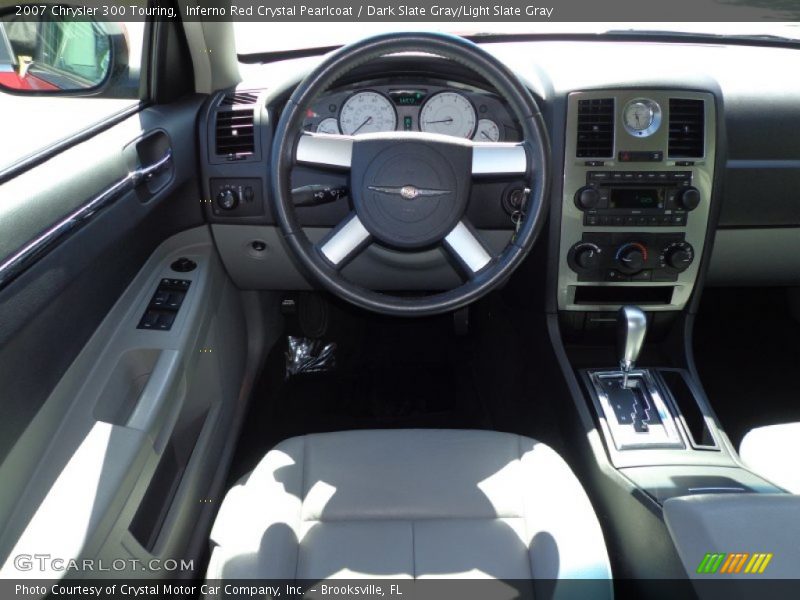 Inferno Red Crystal Pearlcoat / Dark Slate Gray/Light Slate Gray 2007 Chrysler 300 Touring