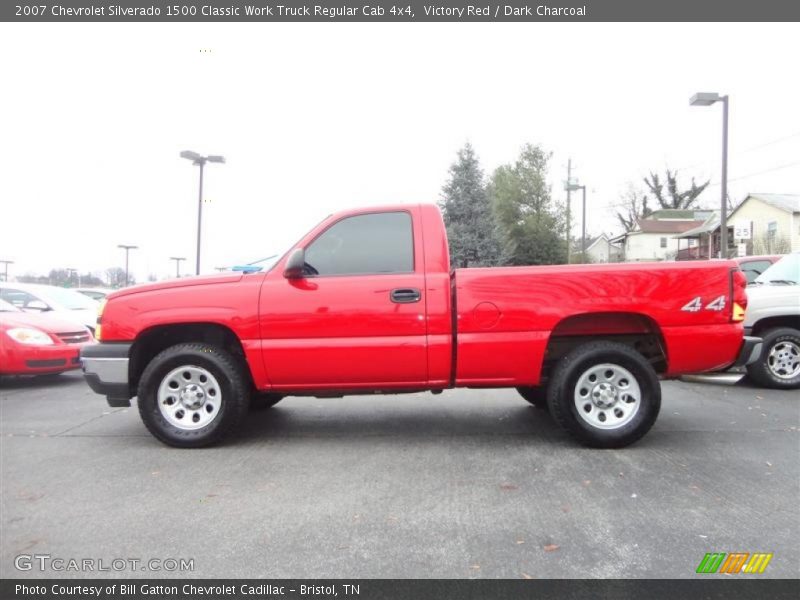  2007 Silverado 1500 Classic Work Truck Regular Cab 4x4 Victory Red
