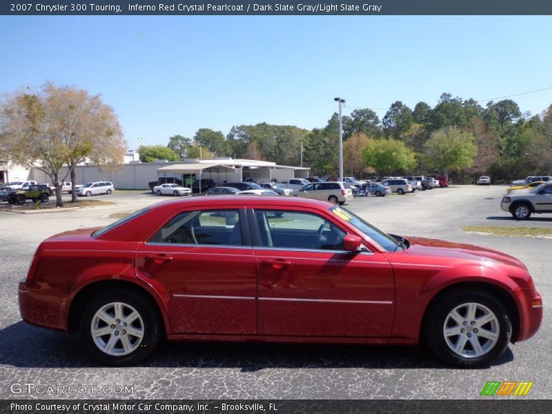 Inferno Red Crystal Pearlcoat / Dark Slate Gray/Light Slate Gray 2007 Chrysler 300 Touring