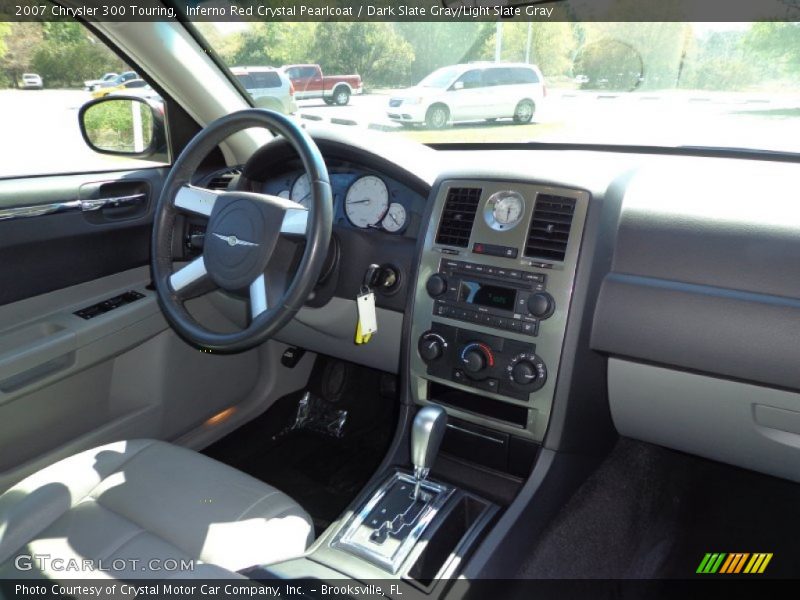 Inferno Red Crystal Pearlcoat / Dark Slate Gray/Light Slate Gray 2007 Chrysler 300 Touring