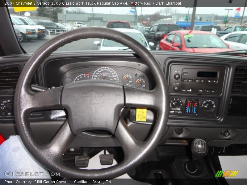  2007 Silverado 1500 Classic Work Truck Regular Cab 4x4 Steering Wheel
