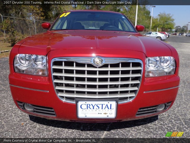 Inferno Red Crystal Pearlcoat / Dark Slate Gray/Light Slate Gray 2007 Chrysler 300 Touring