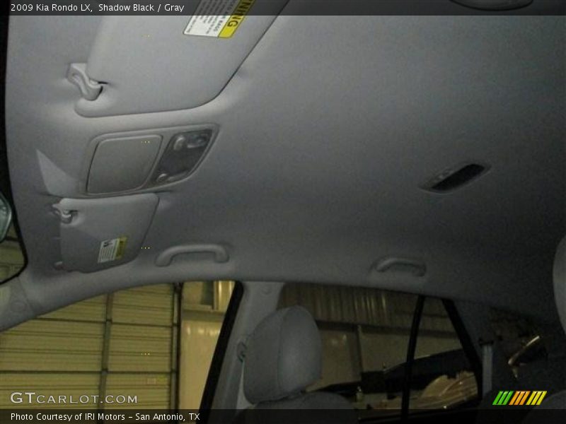 Shadow Black / Gray 2009 Kia Rondo LX