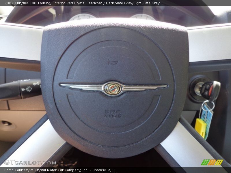 Inferno Red Crystal Pearlcoat / Dark Slate Gray/Light Slate Gray 2007 Chrysler 300 Touring