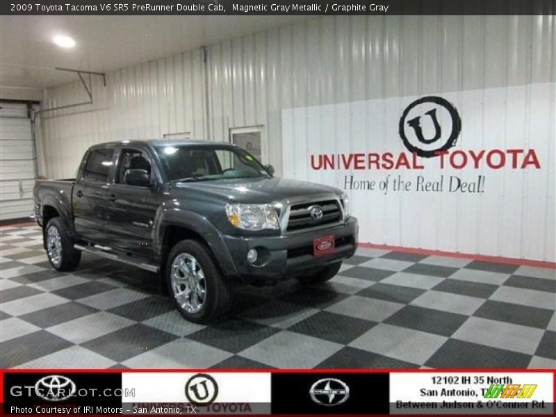 Magnetic Gray Metallic / Graphite Gray 2009 Toyota Tacoma V6 SR5 PreRunner Double Cab