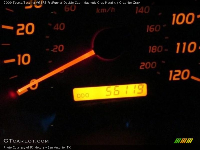 Magnetic Gray Metallic / Graphite Gray 2009 Toyota Tacoma V6 SR5 PreRunner Double Cab