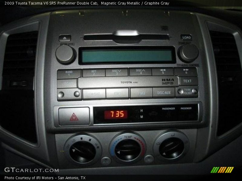 Magnetic Gray Metallic / Graphite Gray 2009 Toyota Tacoma V6 SR5 PreRunner Double Cab