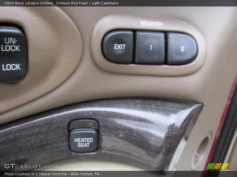 Controls of 2004 LeSabre Limited