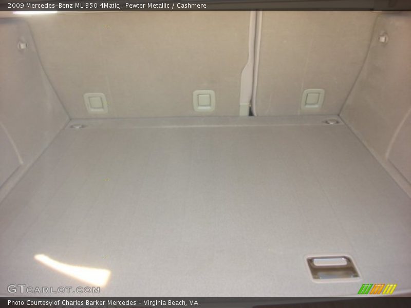 Pewter Metallic / Cashmere 2009 Mercedes-Benz ML 350 4Matic