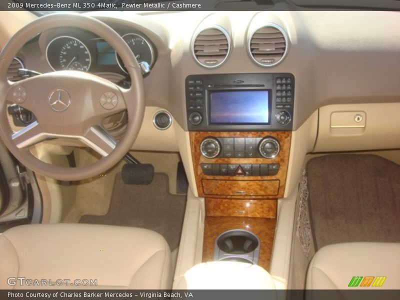 Pewter Metallic / Cashmere 2009 Mercedes-Benz ML 350 4Matic