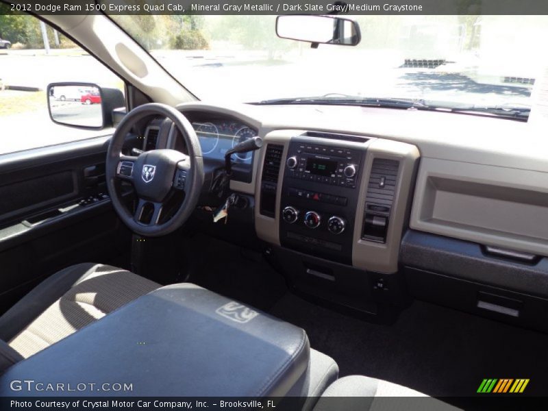 Mineral Gray Metallic / Dark Slate Gray/Medium Graystone 2012 Dodge Ram 1500 Express Quad Cab